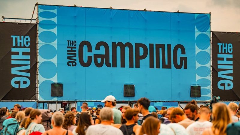 Rock Werchter camping The Hive
