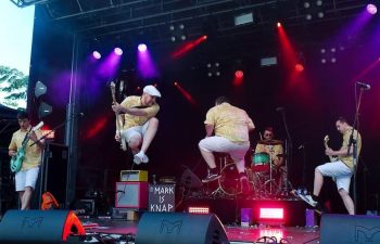 Skallyfest 2025 onthult extra podium van The All-Star Weddingband